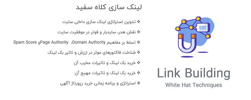 لینک سازی کلاه سفید