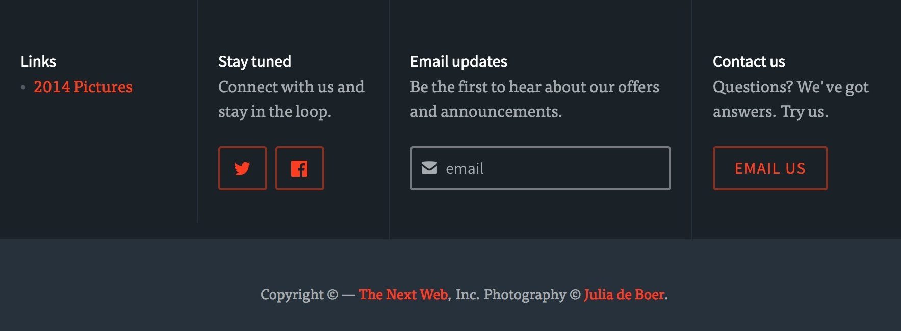 پاورقی سایت
