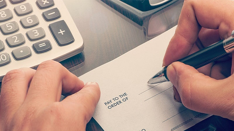 قلم نوشتن چک