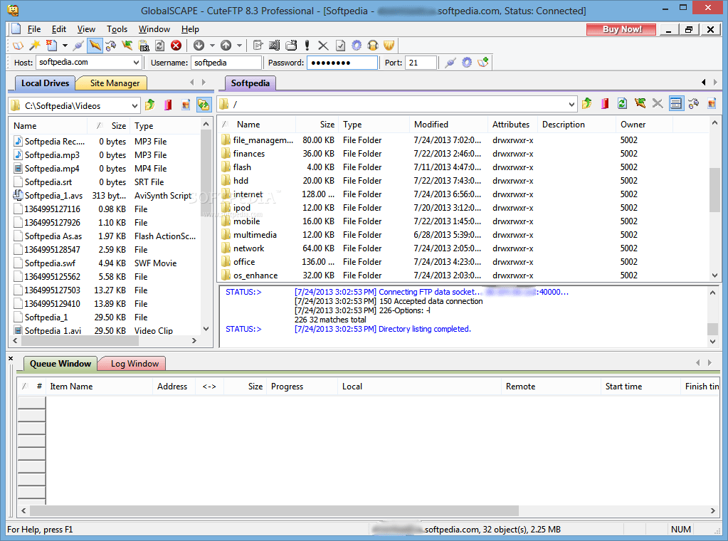 آموزش انتقال فایل از طریق FTP