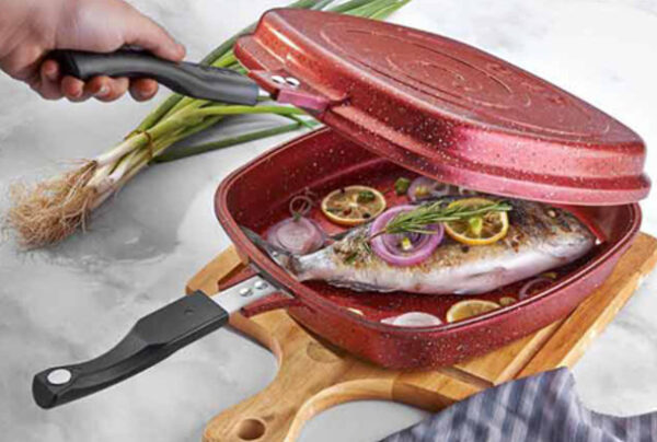 ماهیتابه دو طرفه سرامیکی