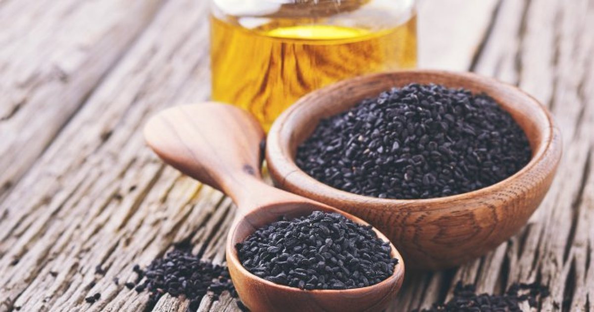 روغن کنجد و سیاه دانه