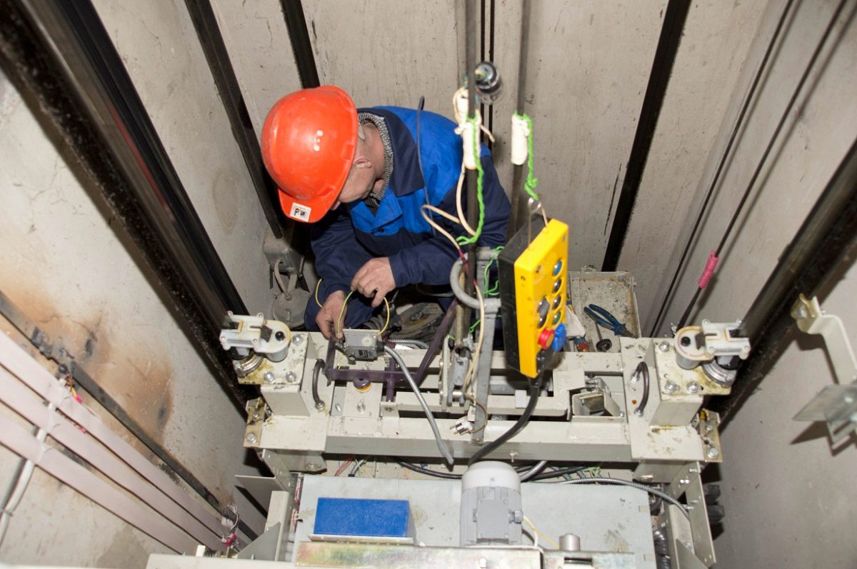 ریل کابین آسانسور