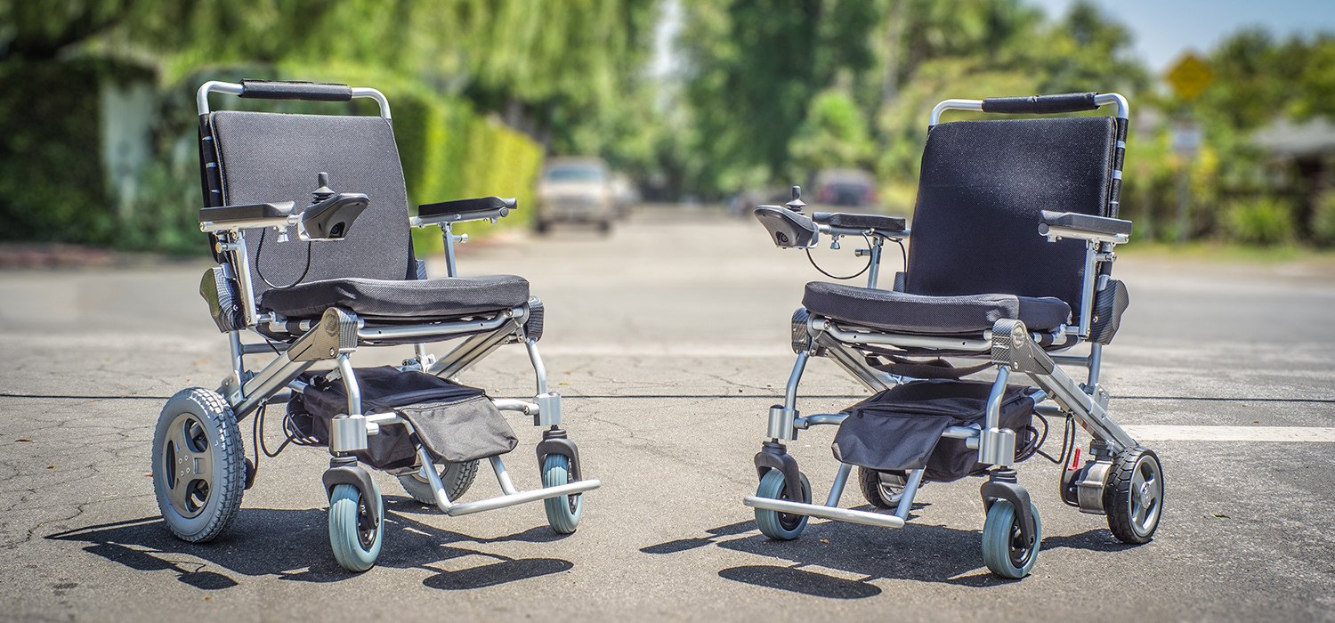 ویلچر برقی تاشو