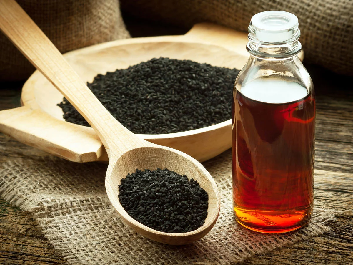 روغن کنجد و سیاه دانه