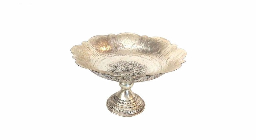 میوه خوری مسی قلم زنی