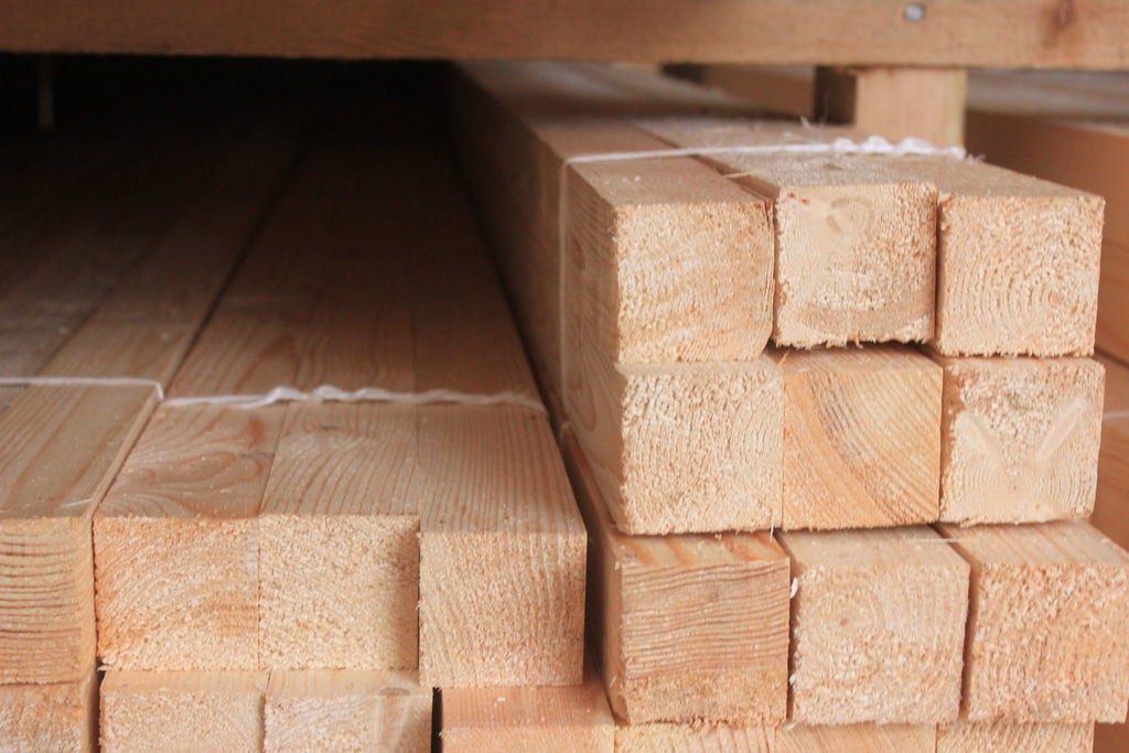 قیمت چوب روسی متری چنده