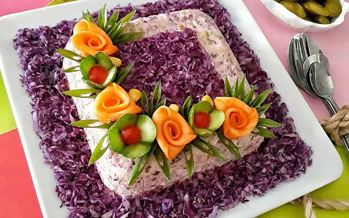 سالاد کلم مجلسی