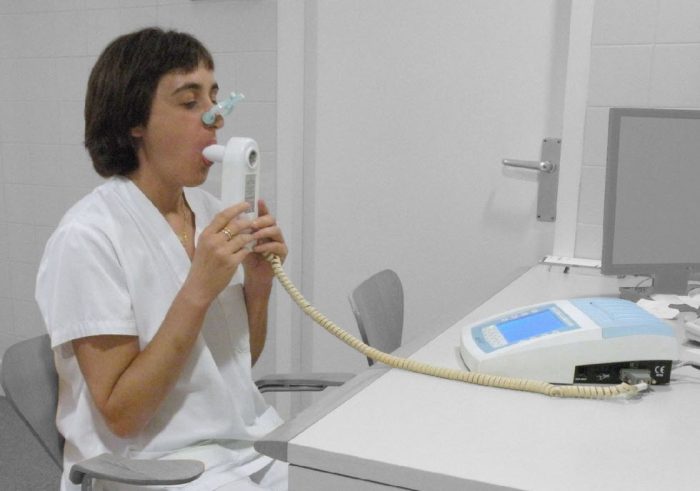 دستگاه اسپیرومتری