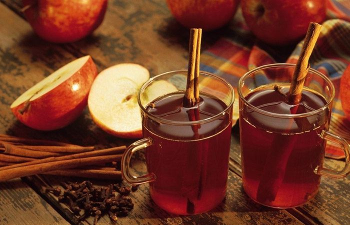 دمنوش سیب دارچین