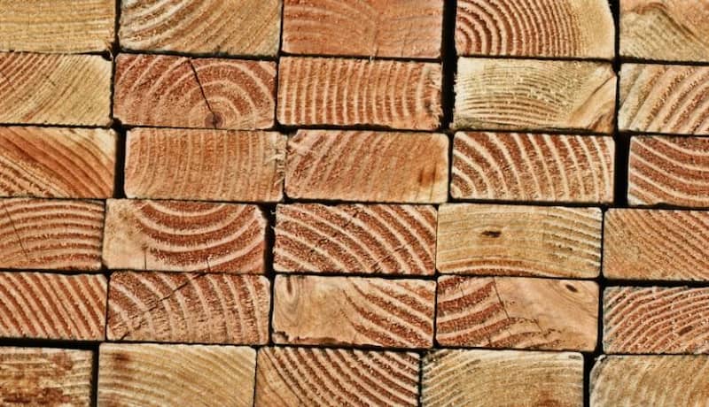 چوب روسی خشک شده