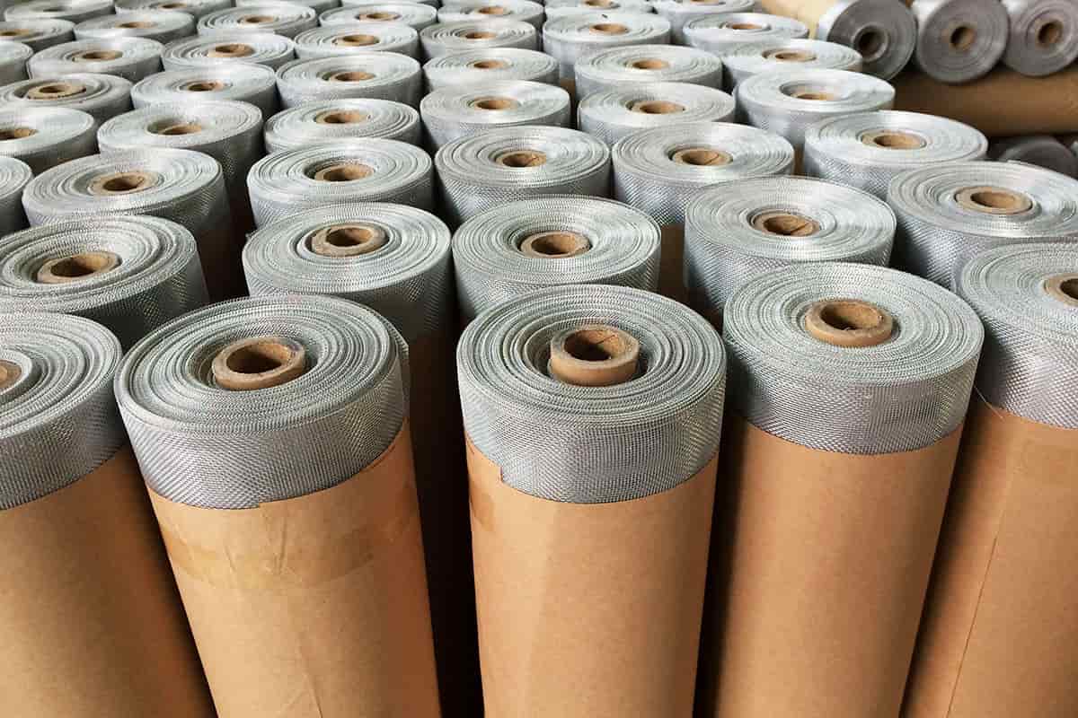 توری آلمینیومی متری