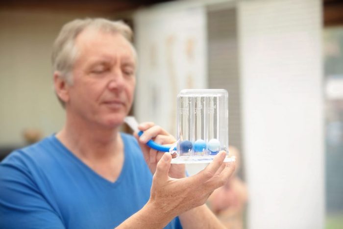 دستگاه اسپیرومتری