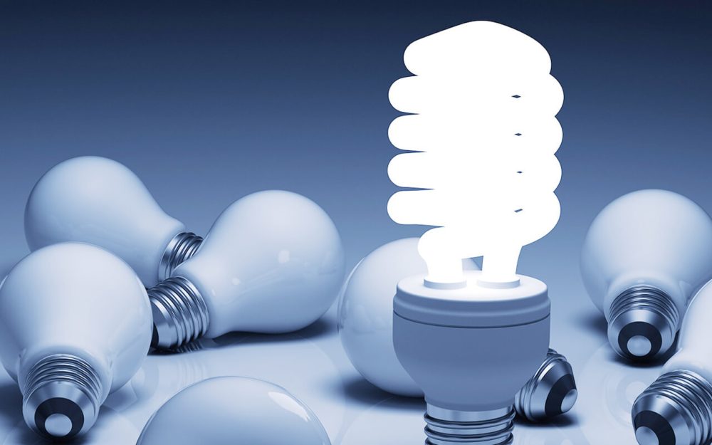 لامپ کم مصرف