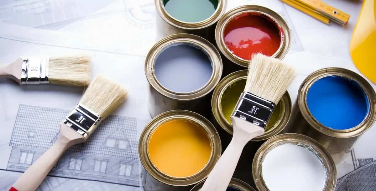 رنگ روغنی مات طوسی