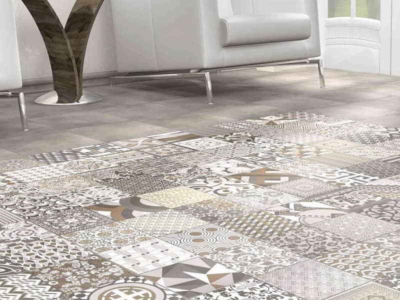 سرامیک کف مشکی