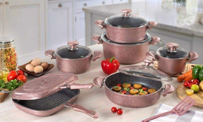 Cast iron granite pot service