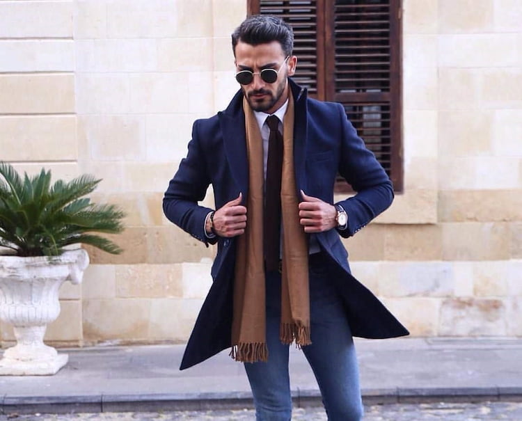 پالتو مردانه پشمی