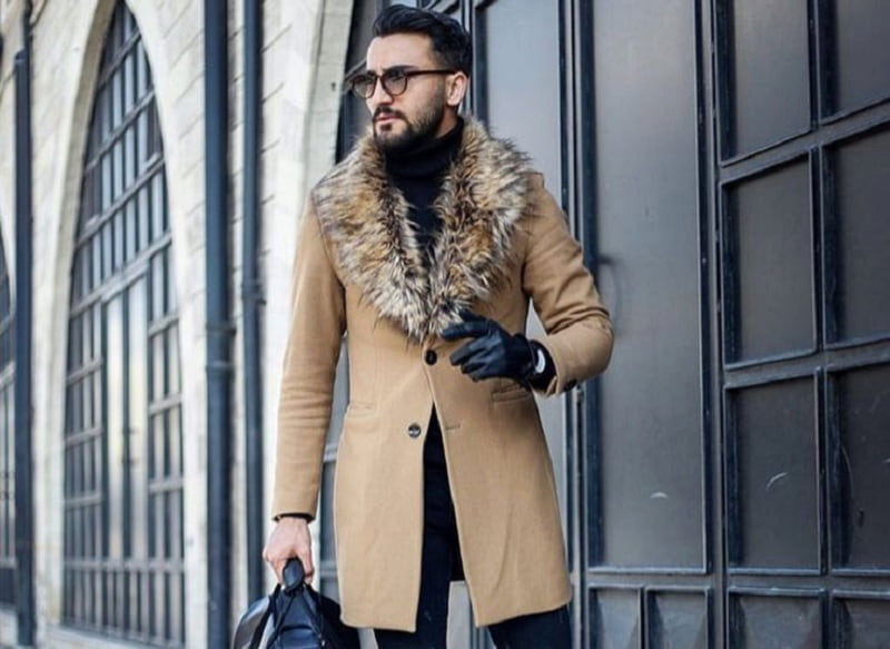 پالتو مردانه کرمی