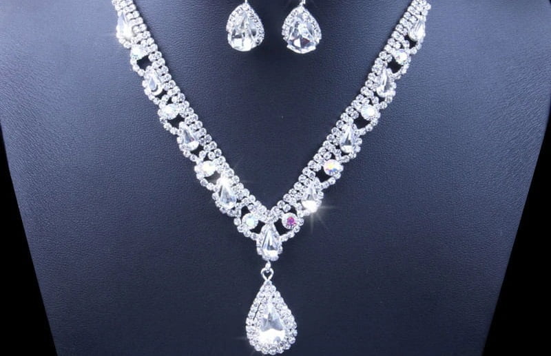 سرویس نقره نگین دار