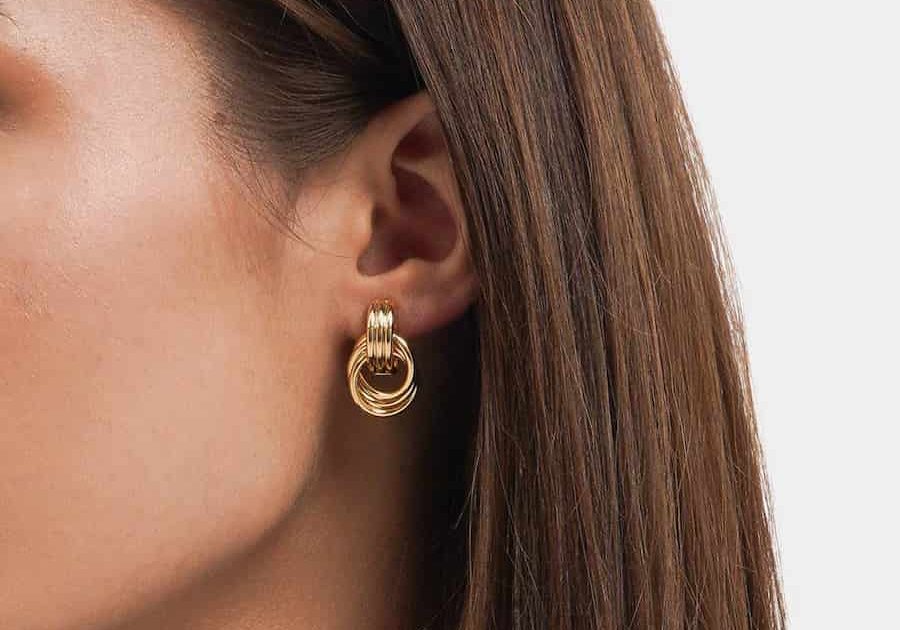 گوشواره بخیه ایی