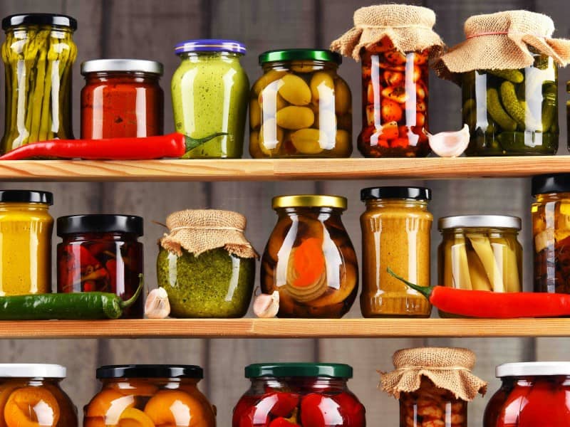 دبه ترشی کوچک