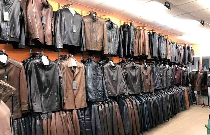 کاپشن چرم عمده