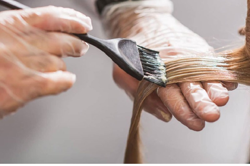 رنگ مو نسکافه ای بدون دکلره