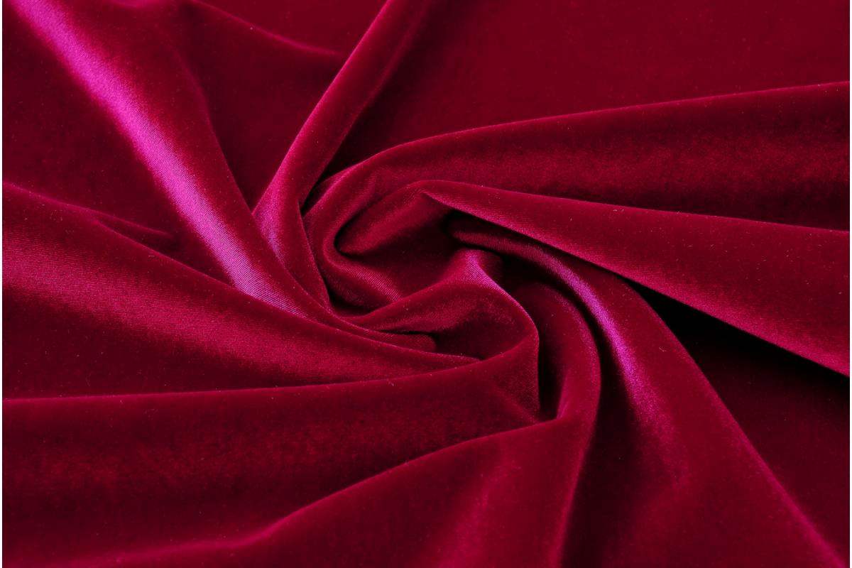 پارچه مخمل زرشکی