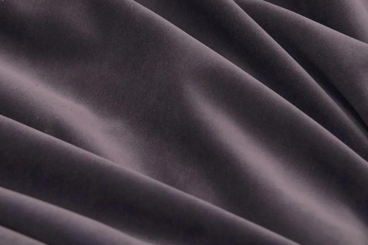 پارچه مخمل طوسی