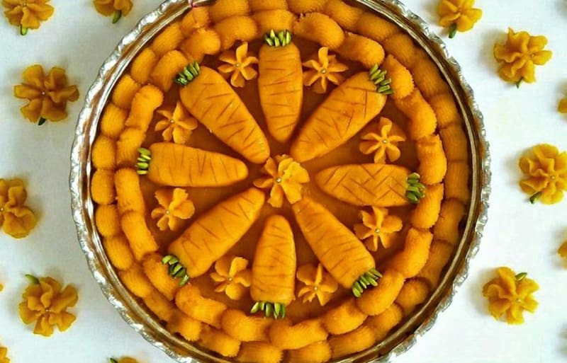 حلوای هویج شیرازی
