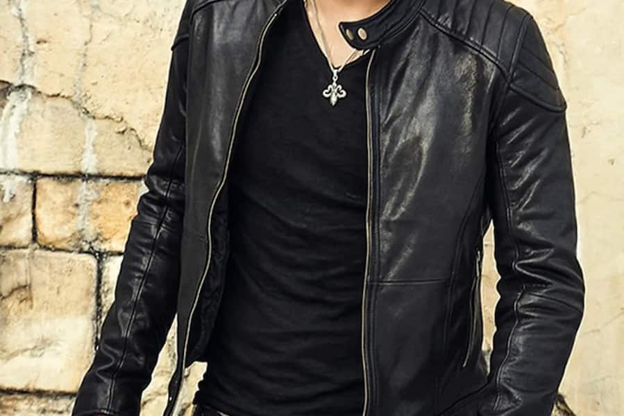 کاپشن چرم کوتاه