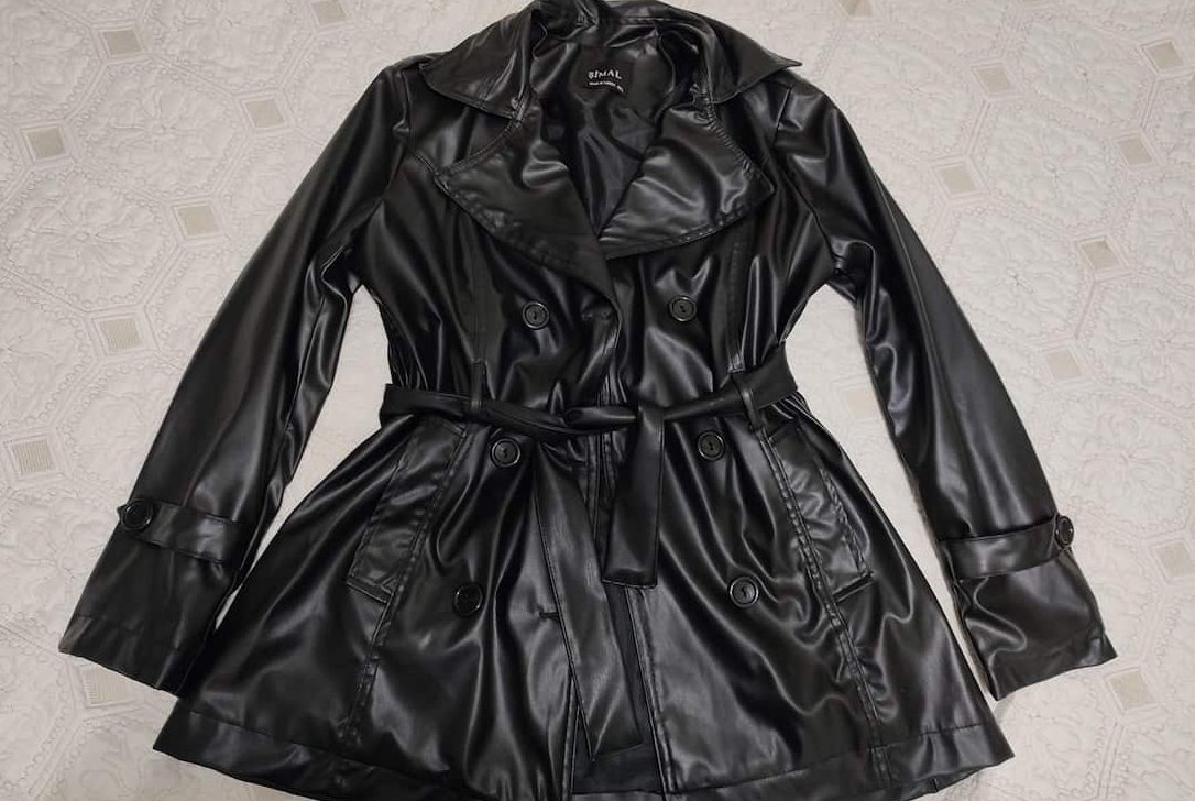 پالتو چرم بلند