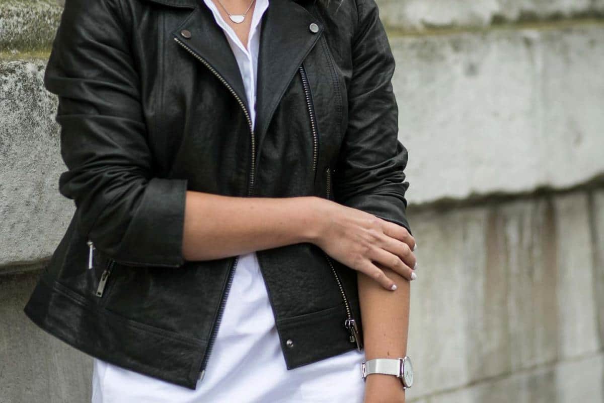 کت چرم کوتاه